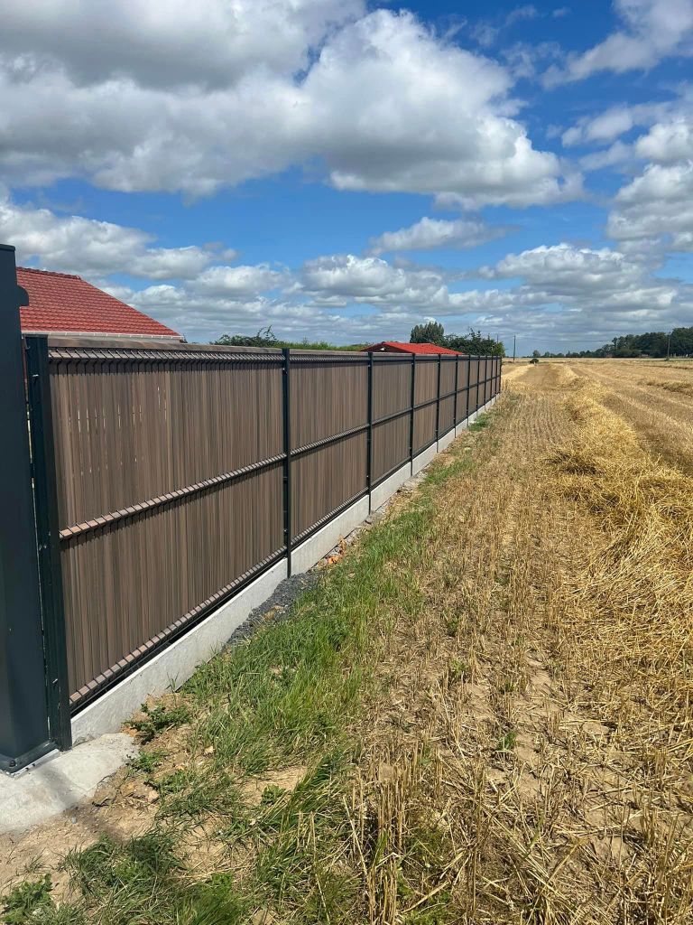 clôture rigide/ plaque 25/ occultant